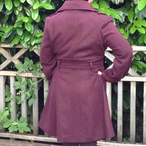 Catherine Malandrino long wool coat - Picture 2 of 3